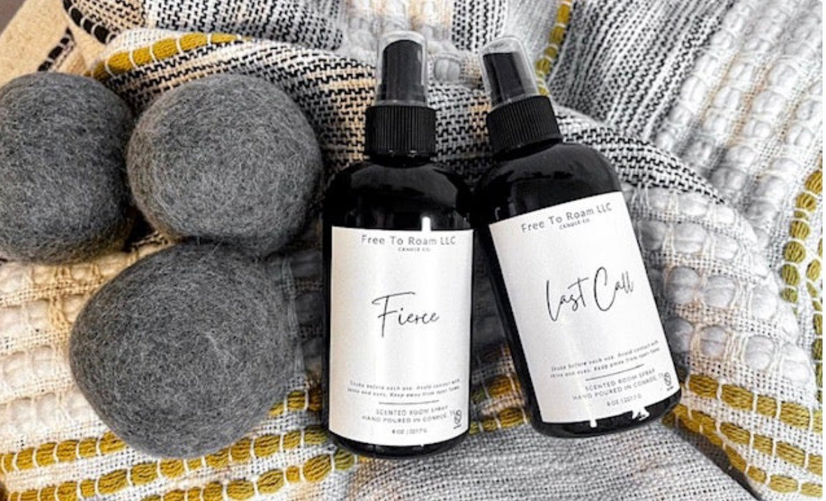 Dryer Balls and Linen + Room Sprays Set